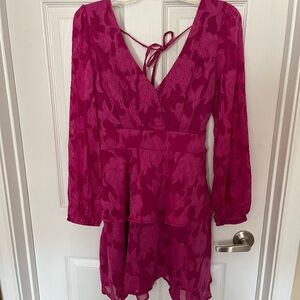 FINAL PRICE Band of Gypsies Pink Floral Dress